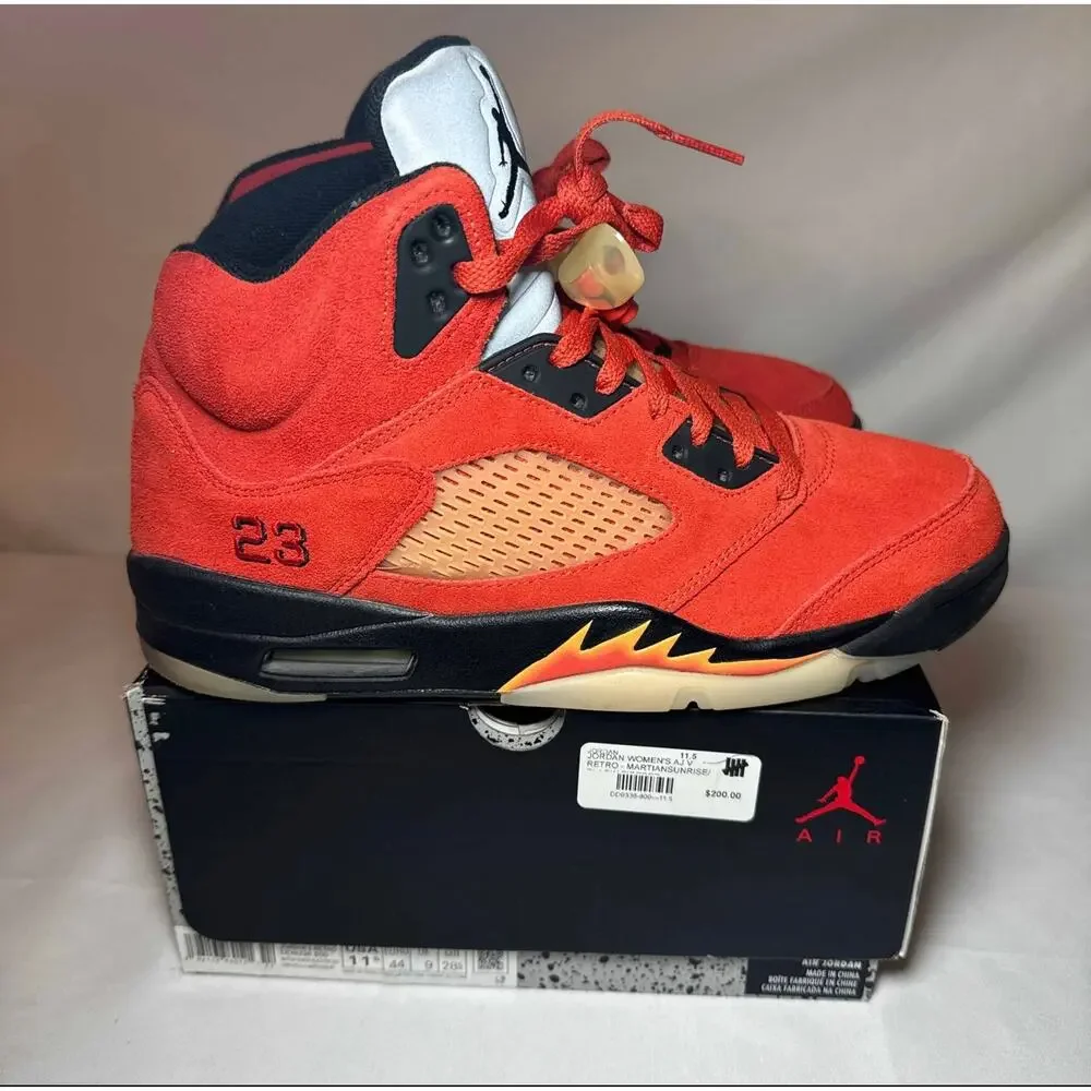 Size 11.5 - Wmns Air Jordan 5 Retro Dunk on Mars Women's Shoes